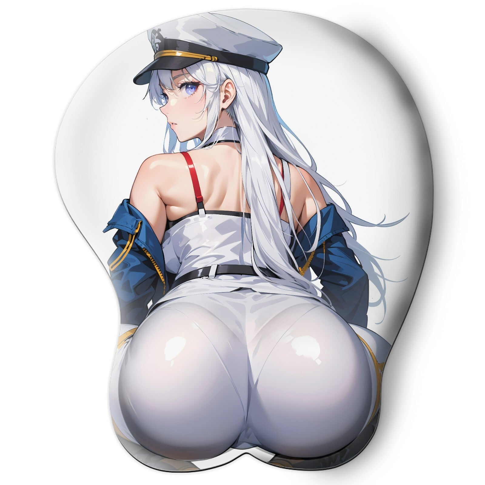 3D butt Anime Mouse Pad with Wrist Rest by Azur Lane Enterprise #02