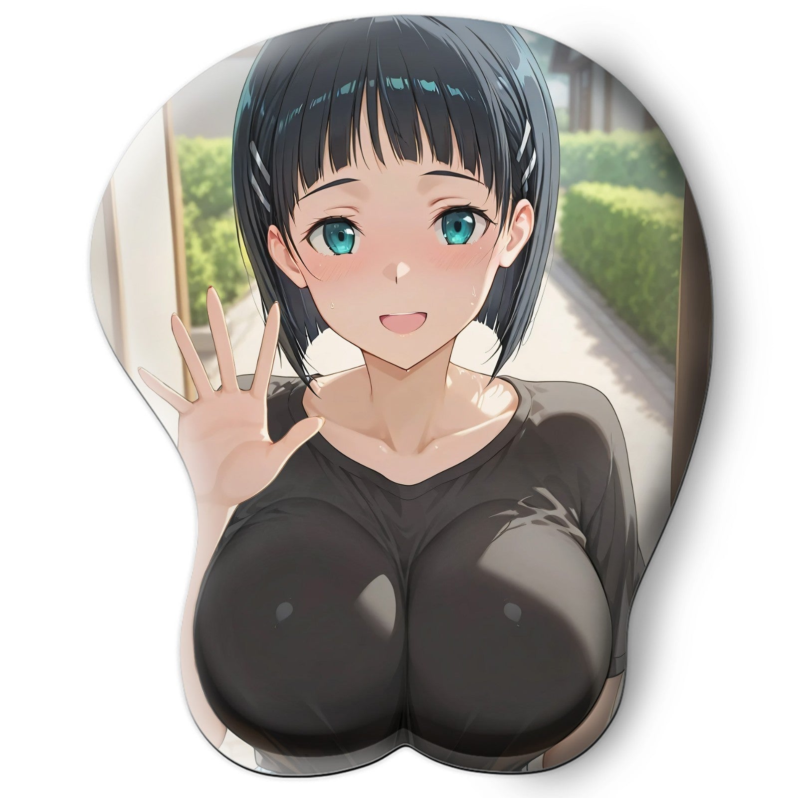 3D Oppai Anime Mouse Pad with Wrist Rest by Sword Art Online Kirigaya Suguha #01