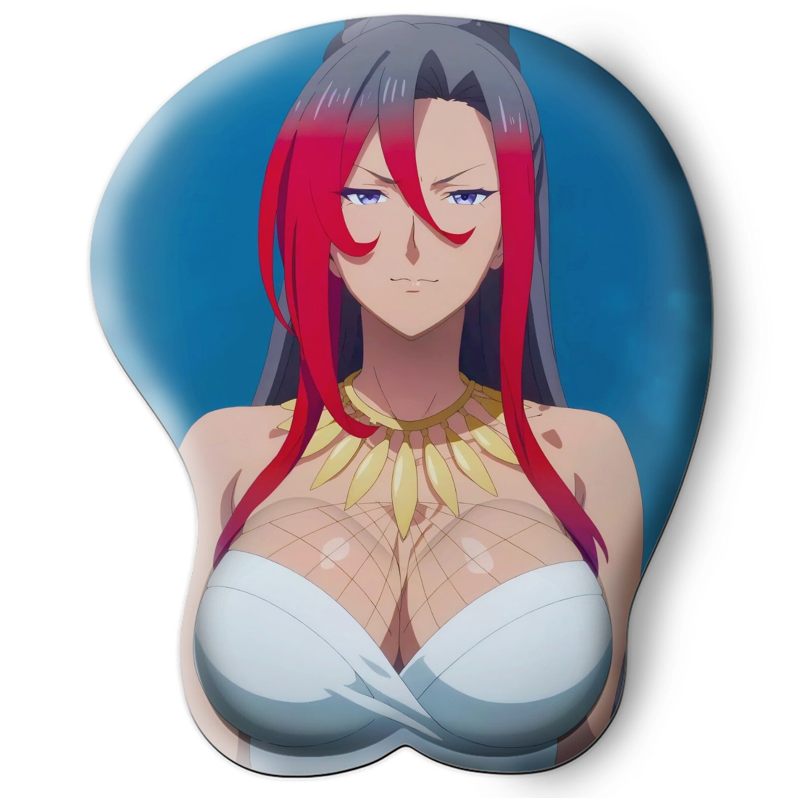 3D oppai Anime Mouse Pad with Wrist Rest by konosuba Sylvia #01