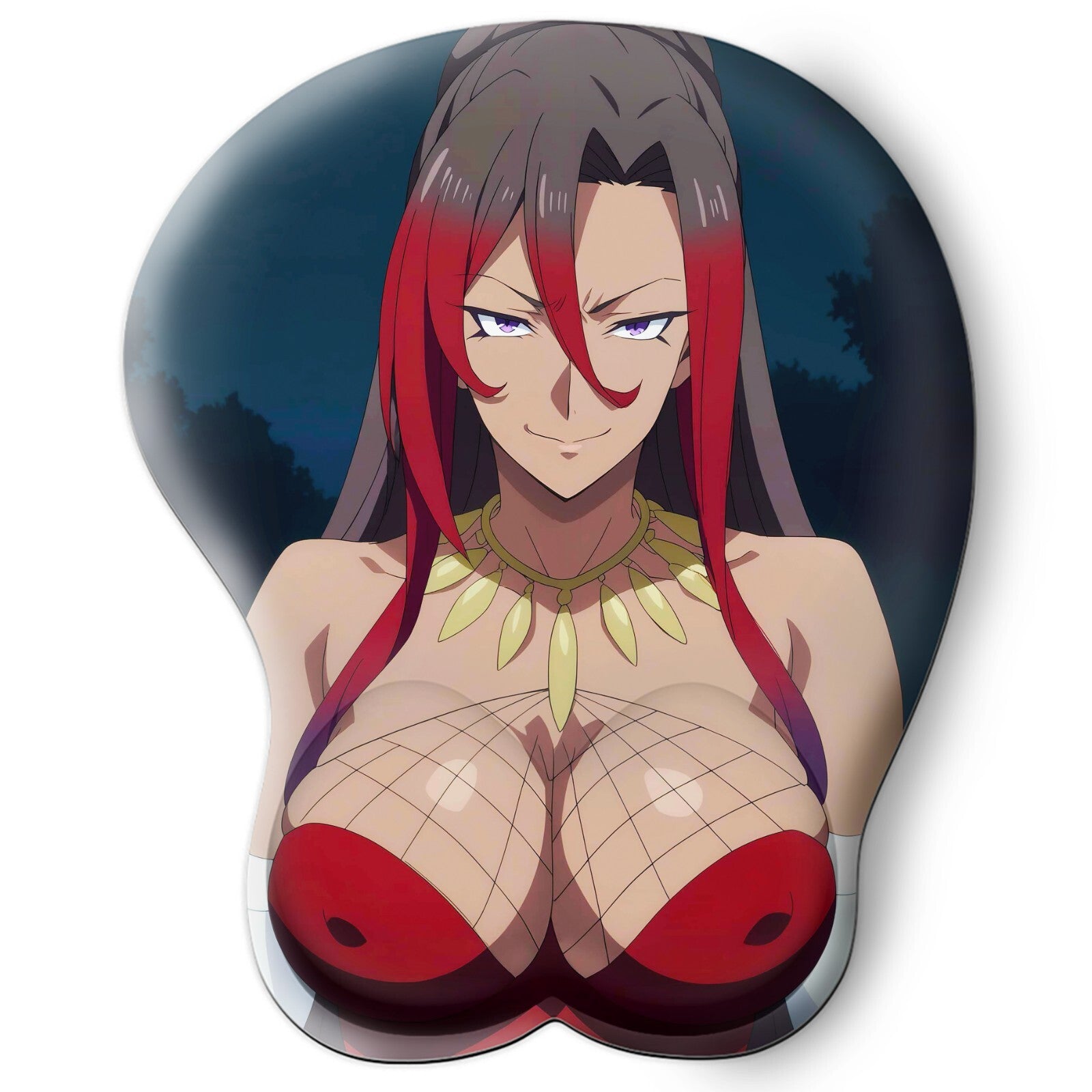 3D oppai Anime Mouse Pad with Wrist Rest by konosuba Sylvia #01