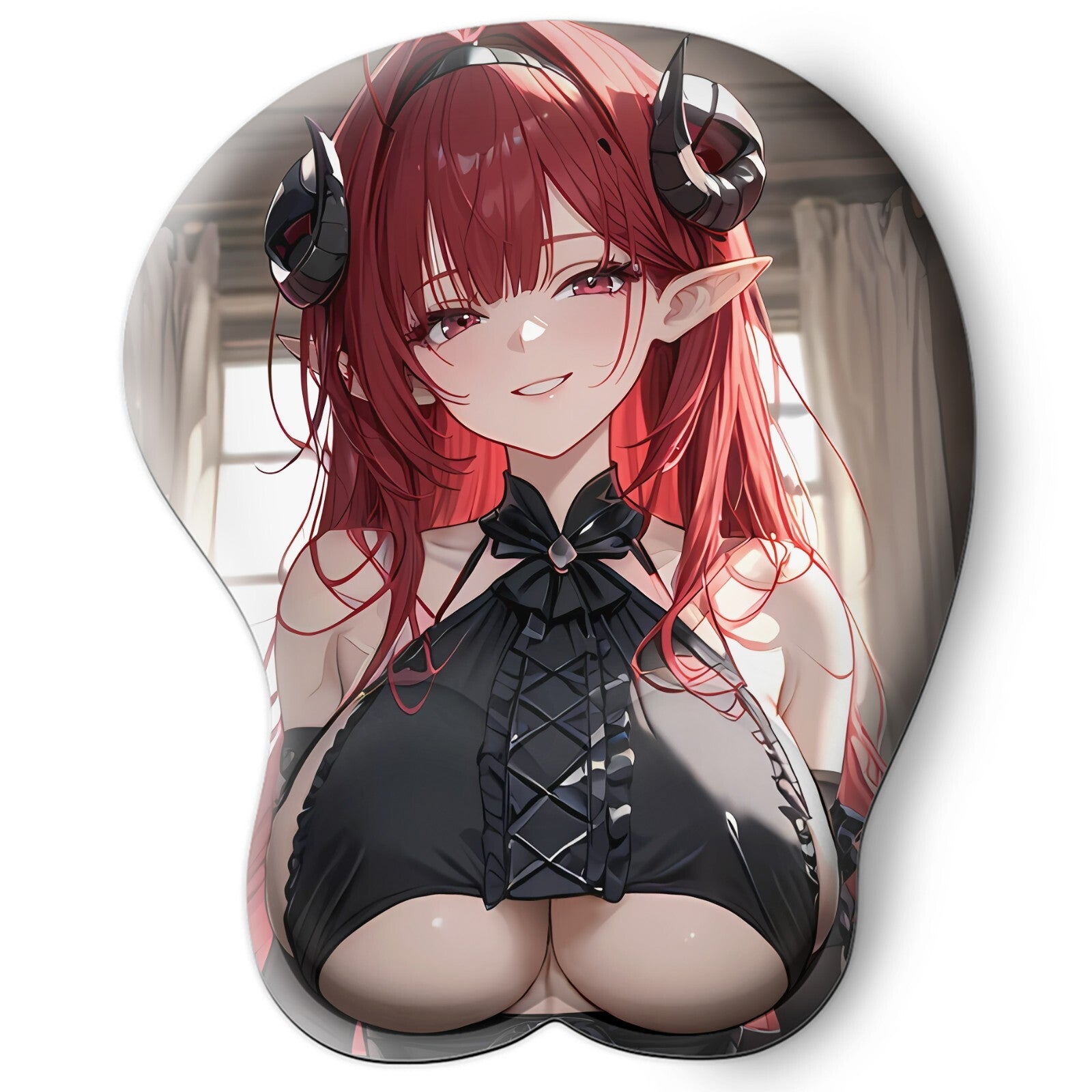 3D oppai Anime Mouse Pad with Wrist Rest by Azur Lane Hindenburg #02
