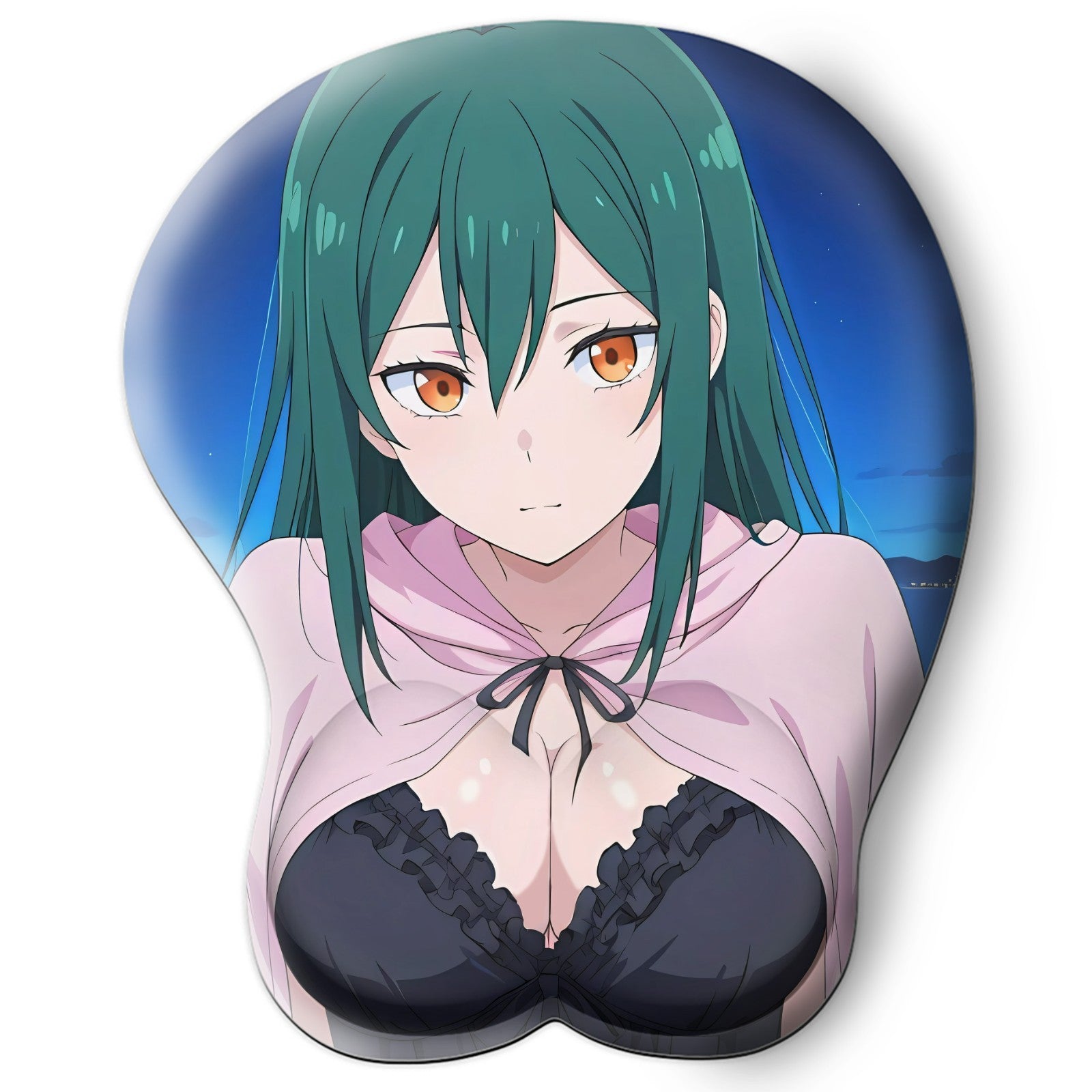 3D Oppai Anime Mouse Pad with Wrist Rest by Re:Zero Crusch Karsten #01