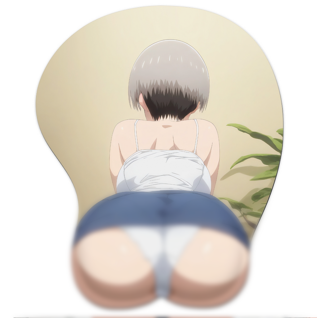 3D butt Anime Mouse Pad with Wrist Rest by Uzaki-chan #03
