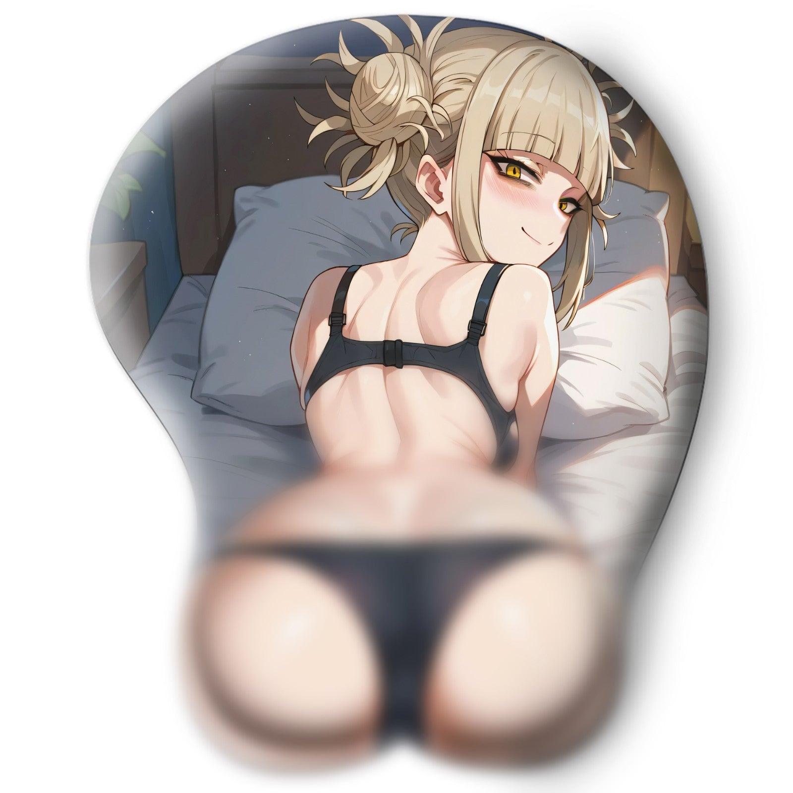 3D butt Anime Mouse Pad with Wrist Rest by My hero academia Himiko Toga #04