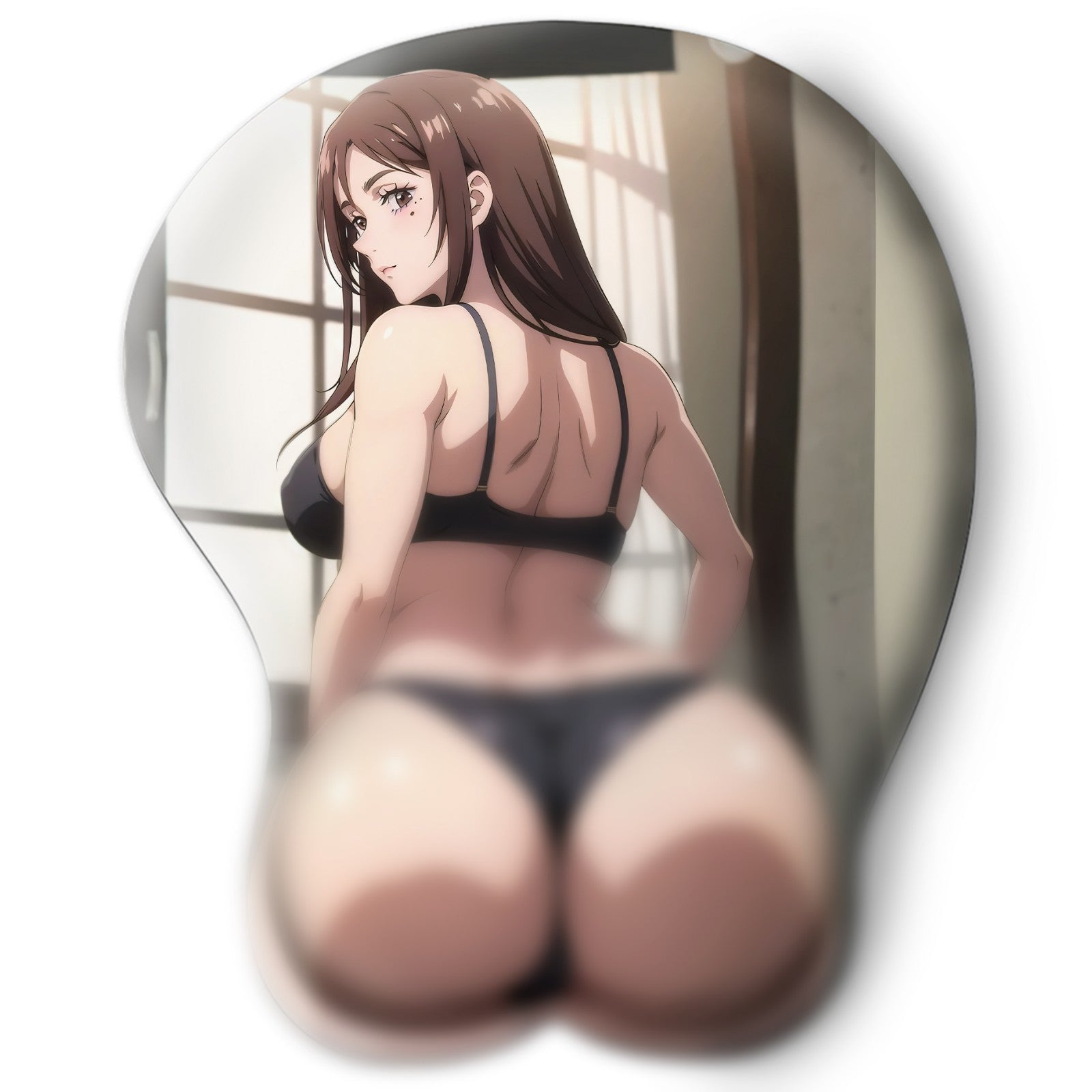 3D butt Anime Mouse Pad with Wrist Rest by Jujutsu kaisen Shoko Ieiri #02