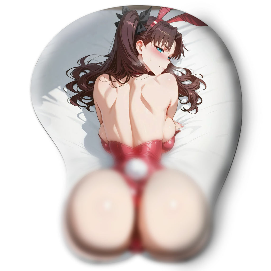 3D butt Anime Mouse Pad with Wrist Rest by Fate/stay night Rin Tohsaka #02