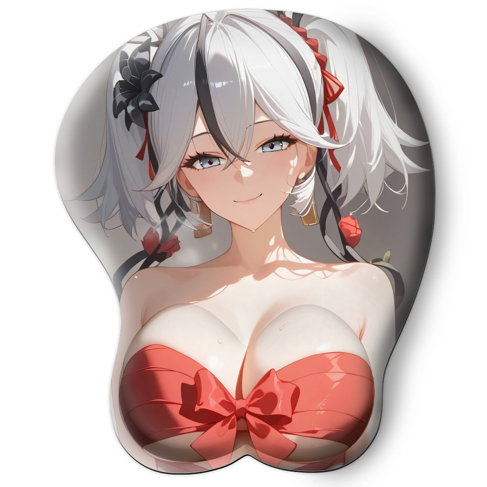 3D oppai Anime Mouse Pad with Wrist Rest by Wuthering Waves Camellya  #01