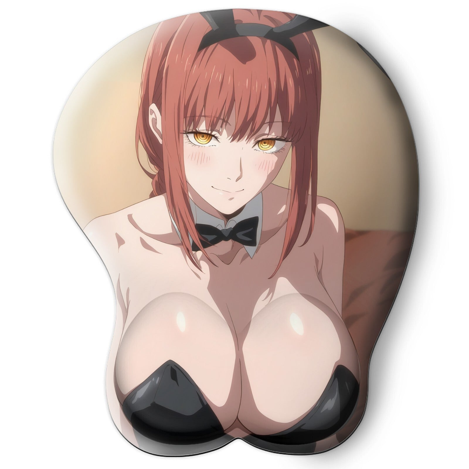 3D Oppai Anime Mouse Pad with Wrist Rest by Chainsaw Man Makima  #01
