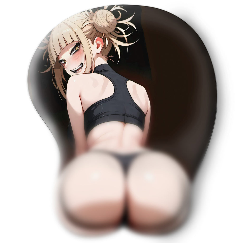3D butt Anime Mouse Pad with Wrist Rest by My hero academia Himiko Toga #04