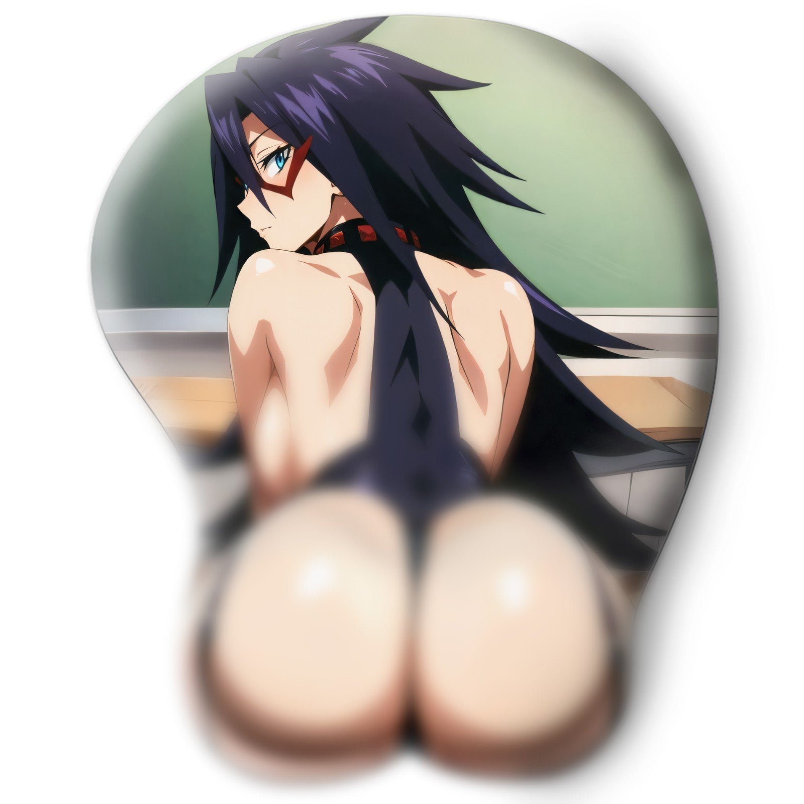 3D butt Anime Mouse Pad with Wrist Rest by My hero academia Midnight #03