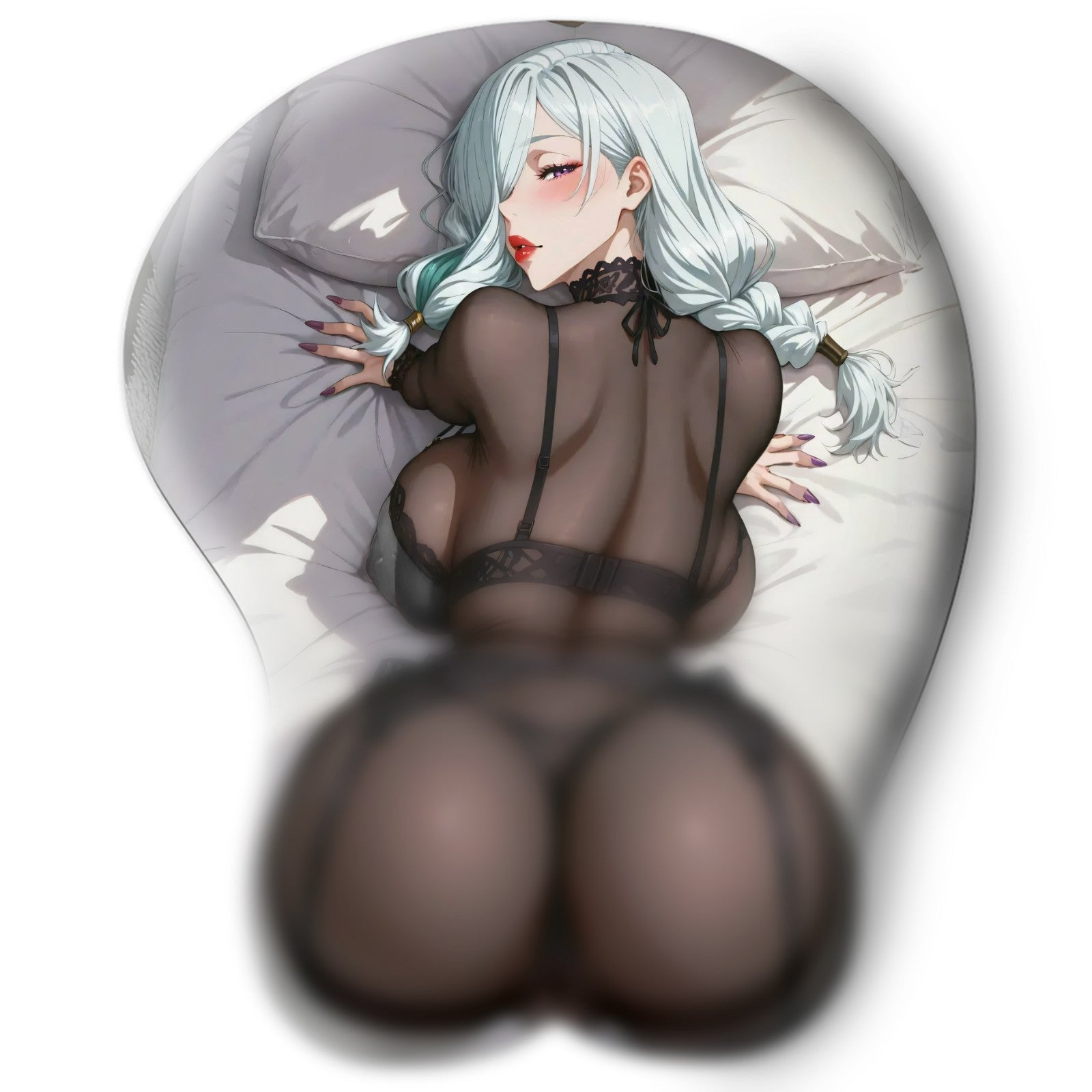 3D butt Anime Mouse Pad with Wrist Rest by Jujutsu kaisen Mei mei #02