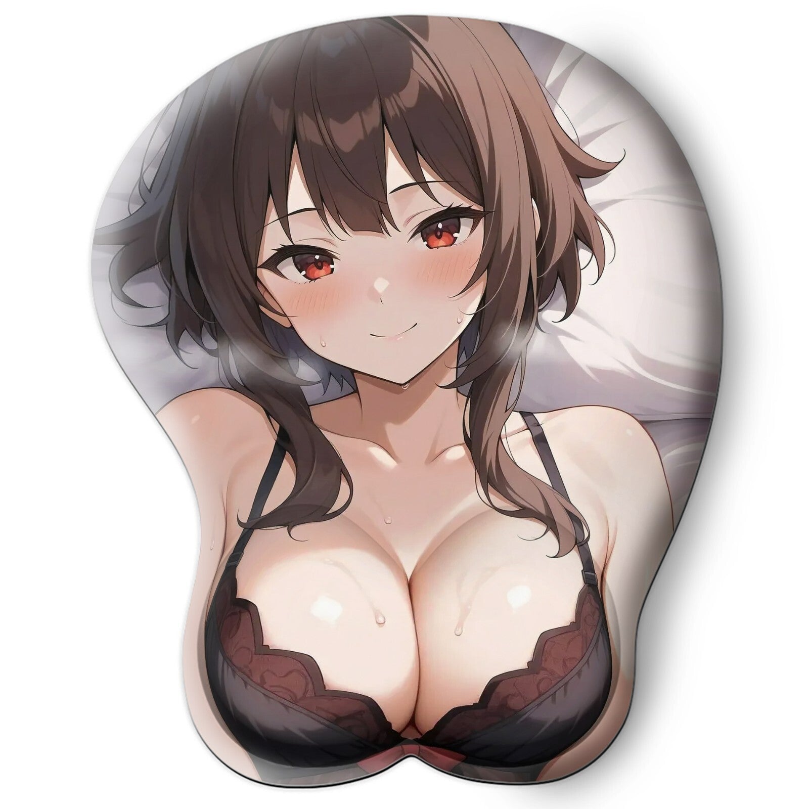 3D oppai Anime Mouse Pad with Wrist Rest by konosuba Megumin #03