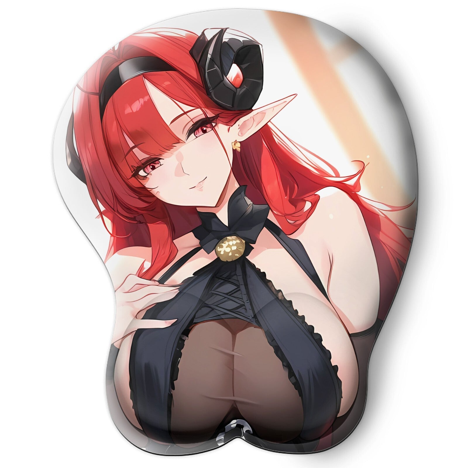 3D oppai Anime Mouse Pad with Wrist Rest by Azur Lane Hindenburg #02