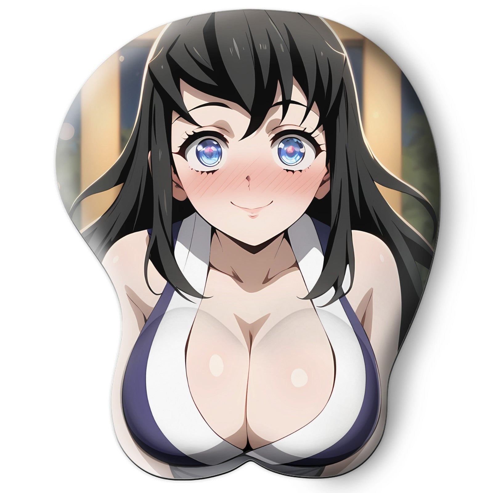 3D oppai Anime MousePad with Wrist Rest by Demon Slayer Suma  #01