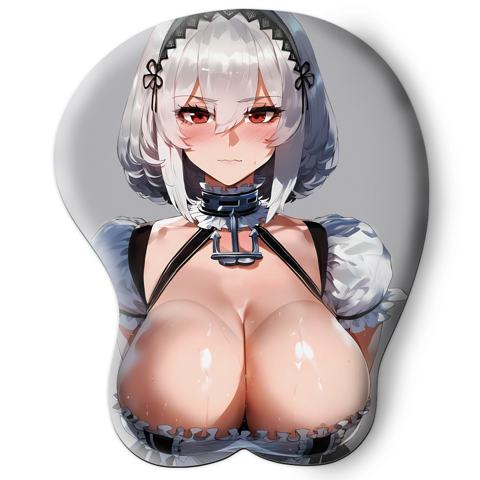 3D oppai Anime Mouse Pad with Wrist Rest by Azur Lane Sirius #01