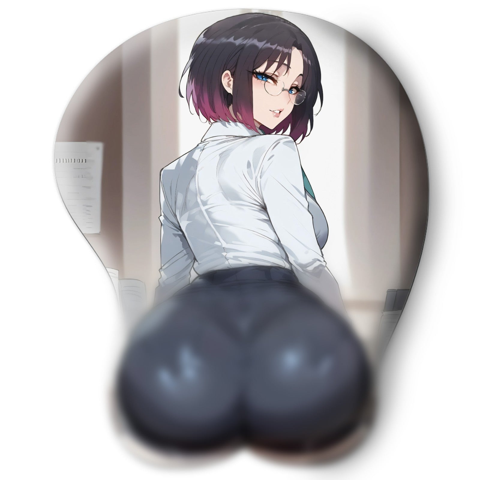 3D butt Anime Mouse Pad with Wrist Rest by Dragon Maid Elma #02