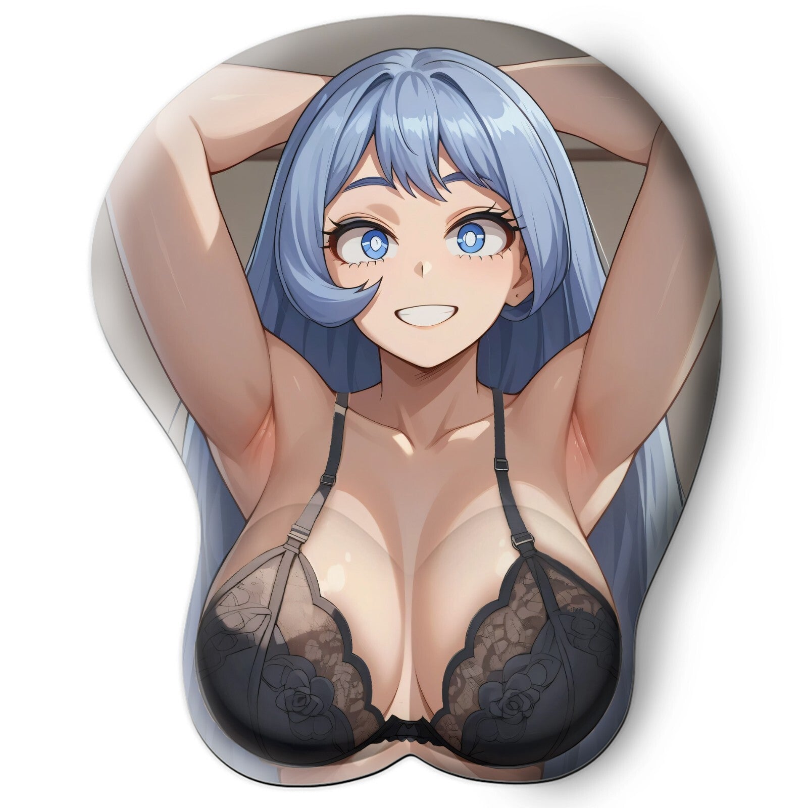3D oppai Anime Mouse Pad with Wrist Rest by My hero academia Nejire Hado #02
