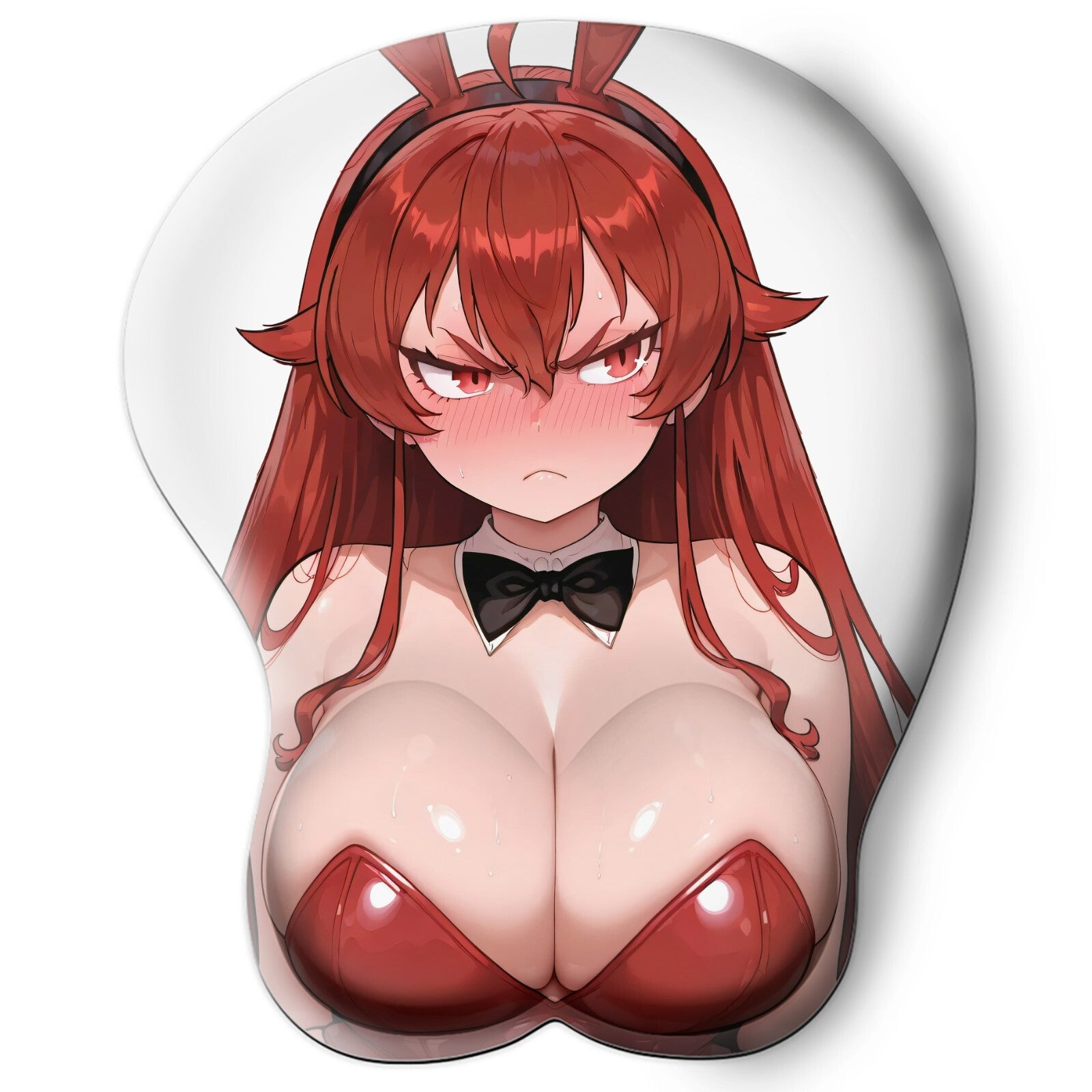 3D oppai Anime Mouse Pad with Wrist Rest by Mushoku Tensei Eris Greyrat #01