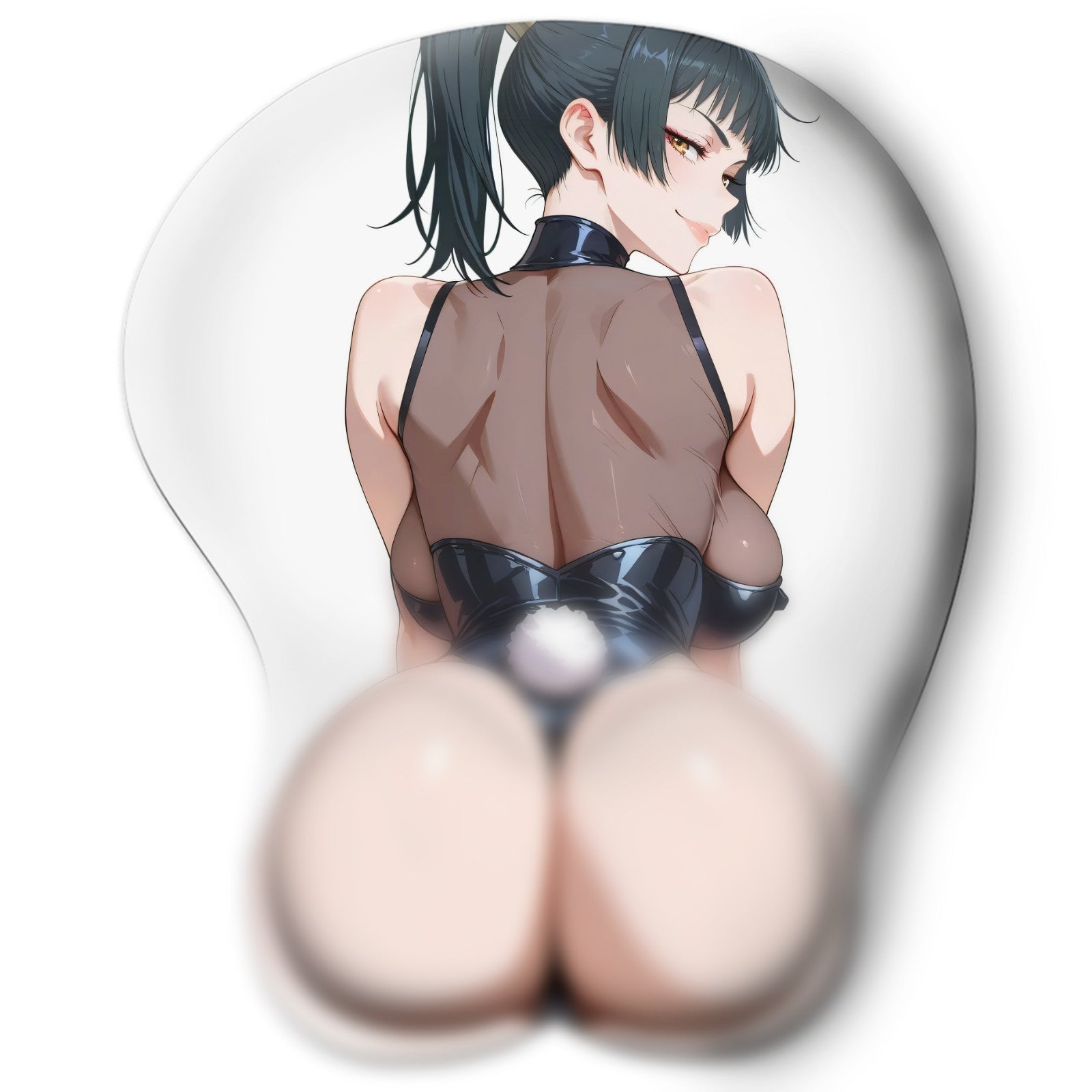 3D butt Anime Mouse Pad with Wrist Rest by Jujutsu kaisen Maki zenin #02