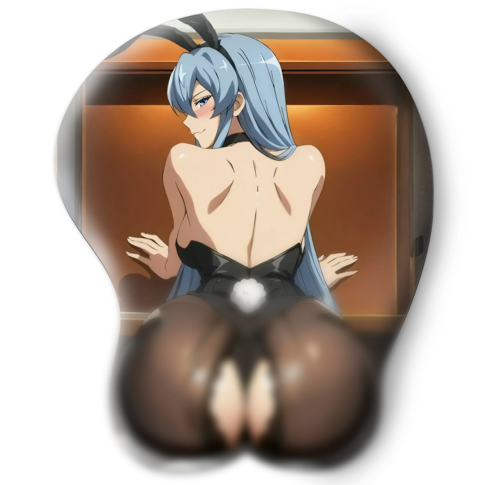 3D butt Anime Mouse Pad with Wrist Rest by Akame Ga Kill Esdeath #02
