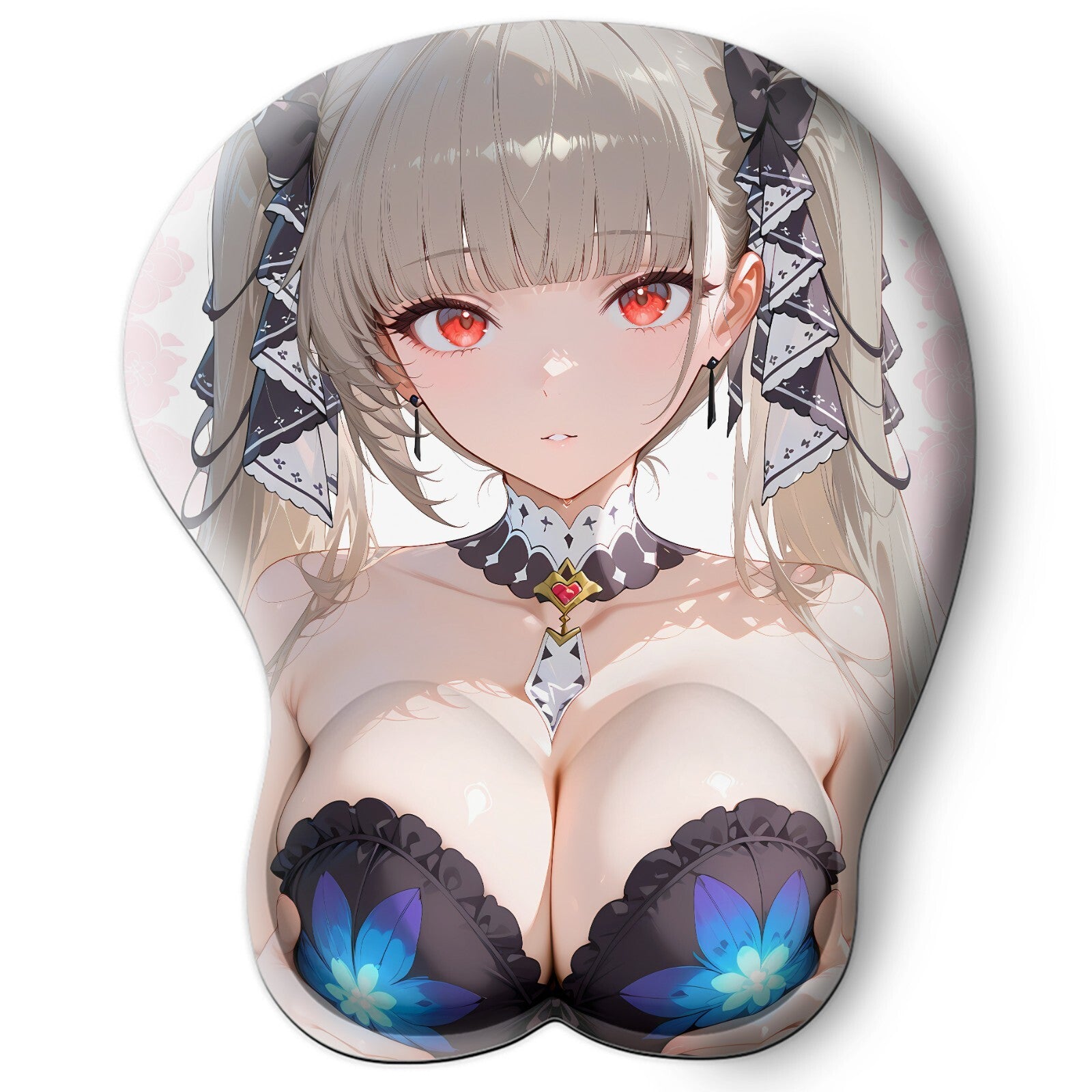3D oppai Anime Mouse Pad with Wrist Rest by Azur Lane Formidable #01