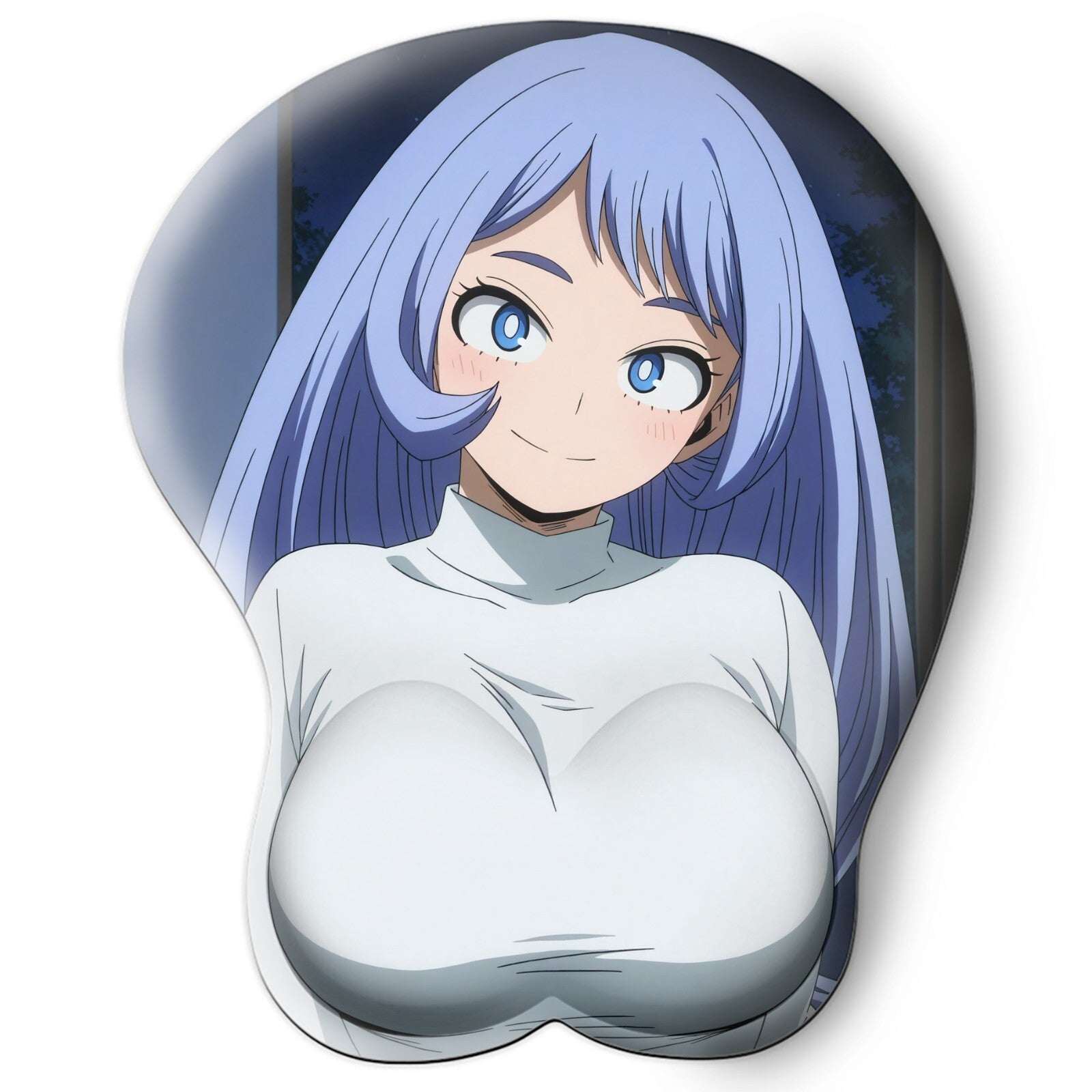 3D oppai Anime Mouse Pad with Wrist Rest by My hero academia Nejire Hado #01
