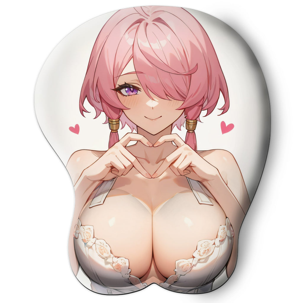 3D oppai Anime Mouse Pad with Wrist Rest by Wuthering Waves Taoqi #01