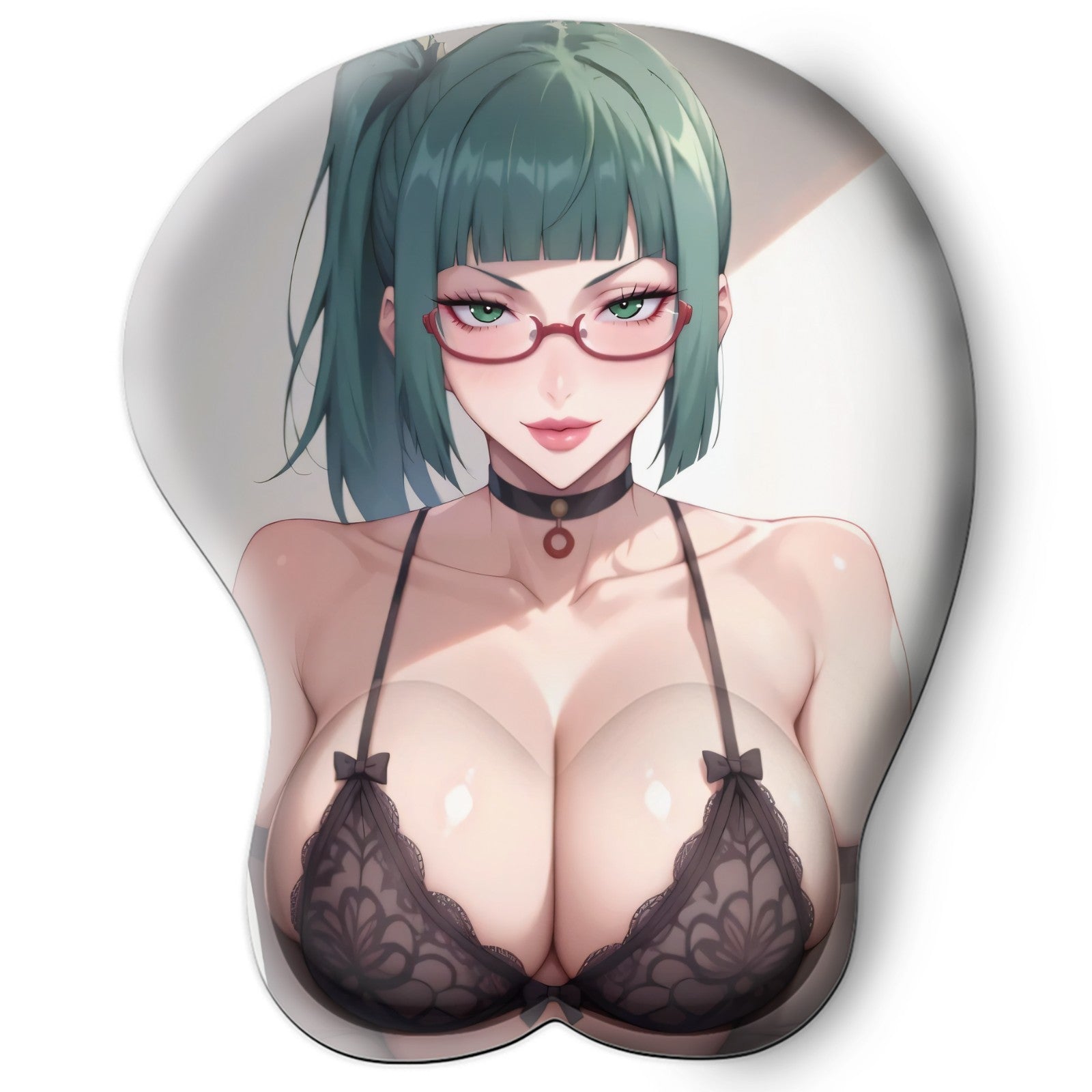 3D butt Anime Mouse Pad with Wrist Rest by Jujutsu kaisen Maki zenin #02