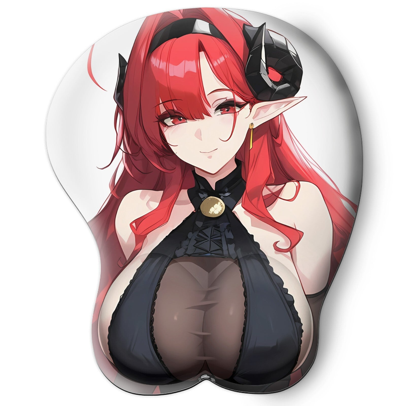 3D oppai Anime Mouse Pad with Wrist Rest by Azur Lane Hindenburg #02