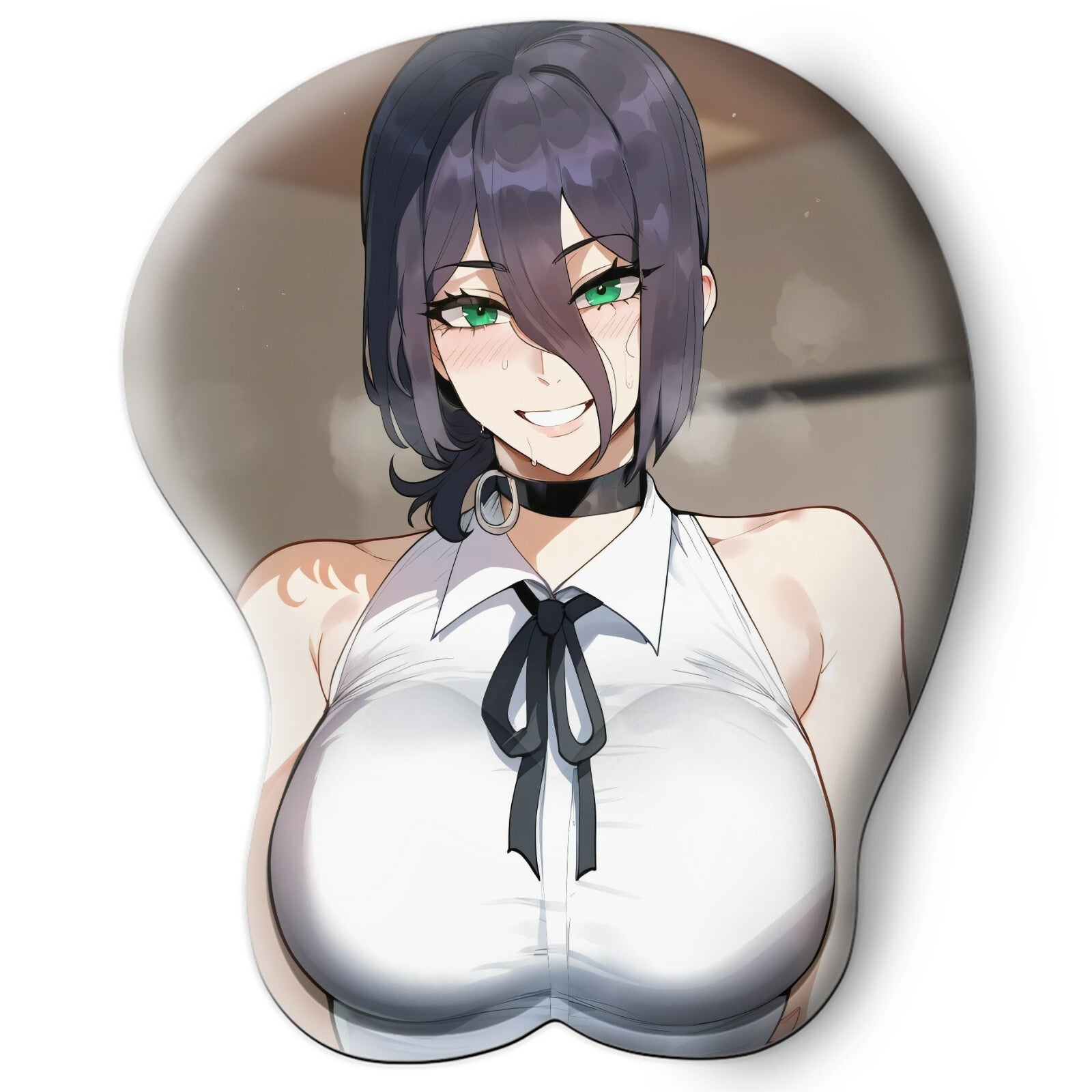 3D oppai Anime Mouse Pad with Wrist Rest by Chainsaw Man Reze #01