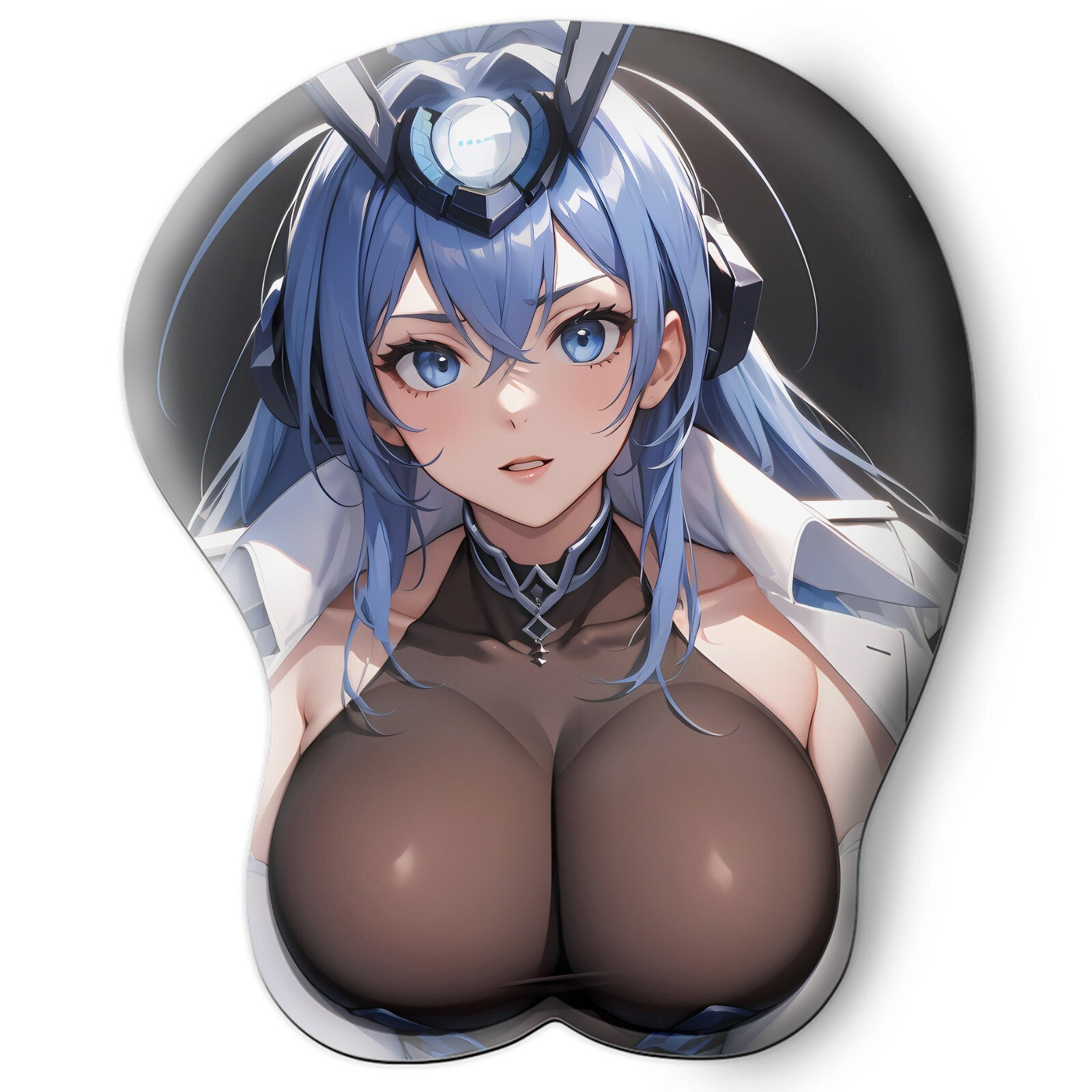 3D oppai Anime Mouse Pad with Wrist Rest by Azur Lane New Jersey #04