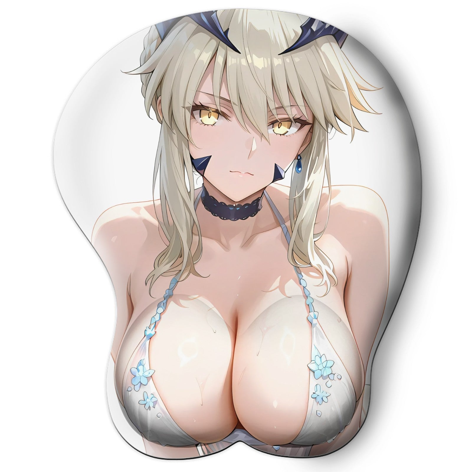 3D oppai Anime Mouse Pad with Wrist Rest by Fate/Grand Order Lancer Alter #01