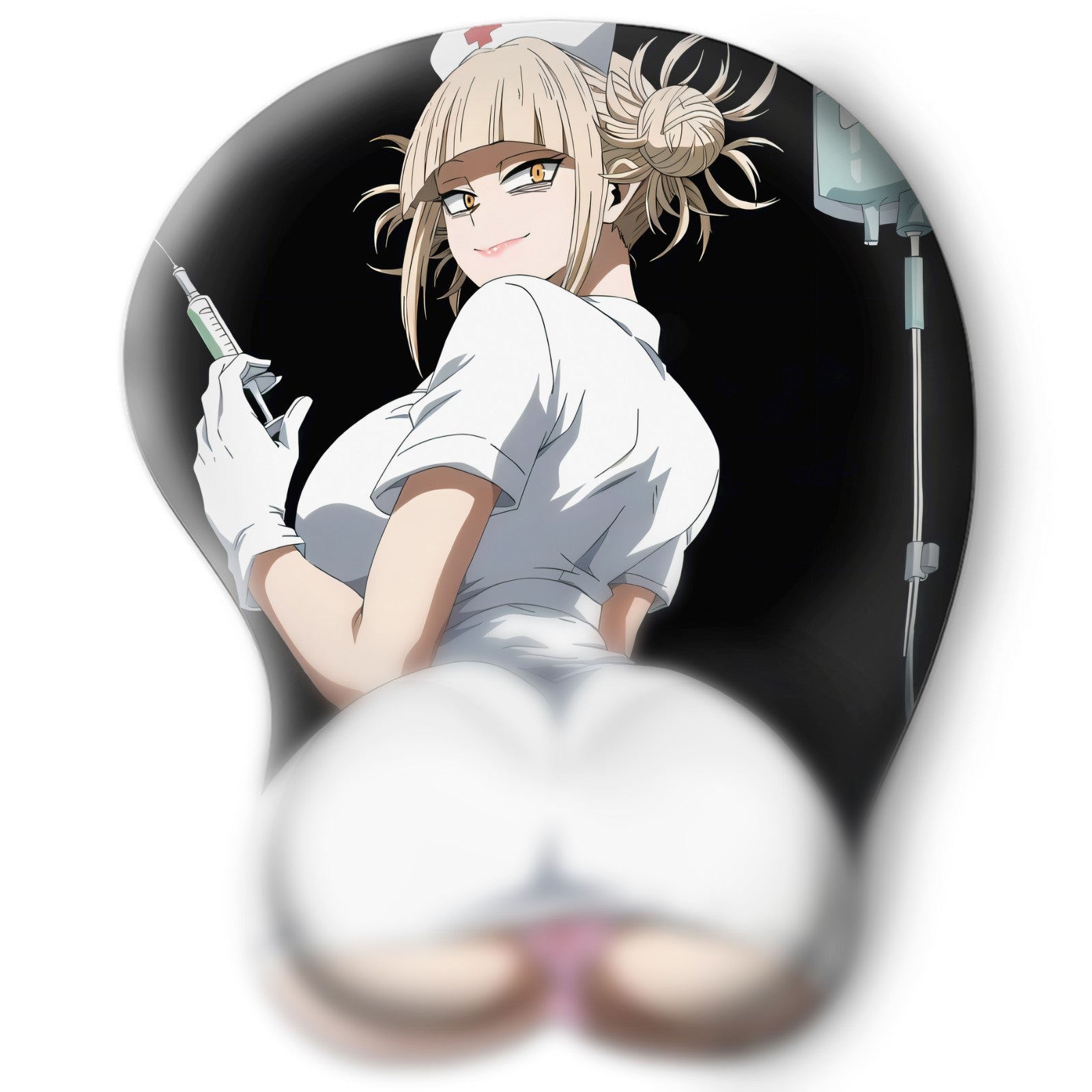 3D butt Anime Mouse Pad with Wrist Rest by My hero academia Himiko Toga #03