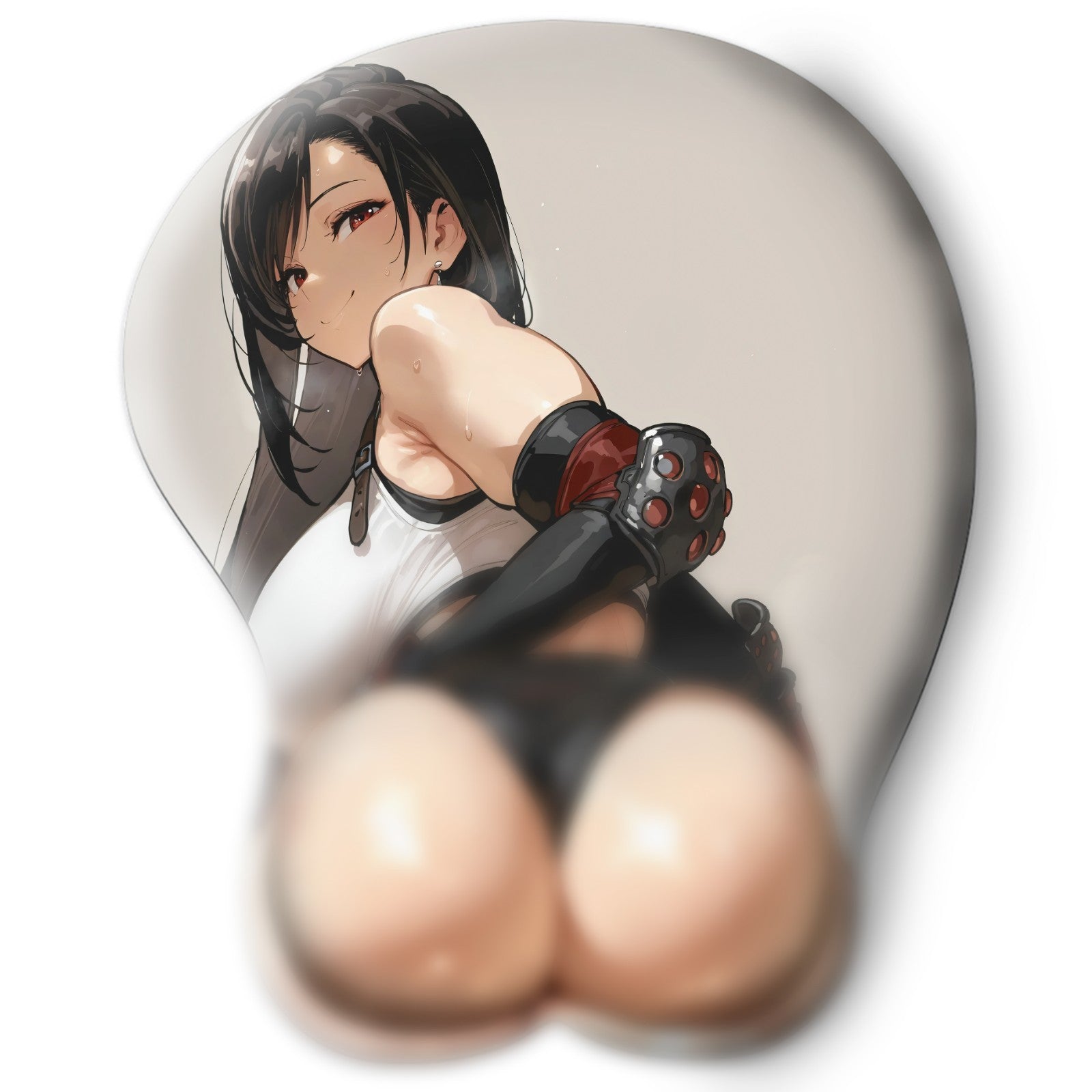 3D butt Anime Mouse Pad with Wrist Rest by Final Fantasy VII Tifa Lockhart #02