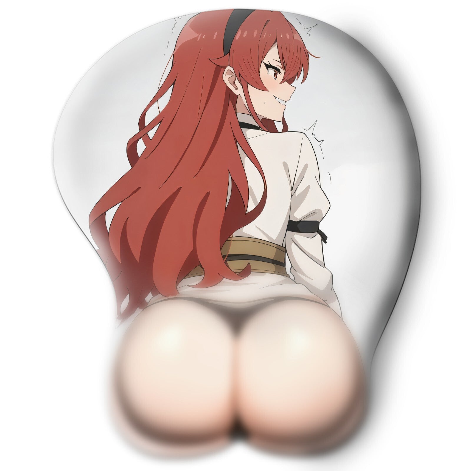 3D butt Anime Mouse Pad with Wrist Rest by Mushoku Tensei Eris Greyrat #02