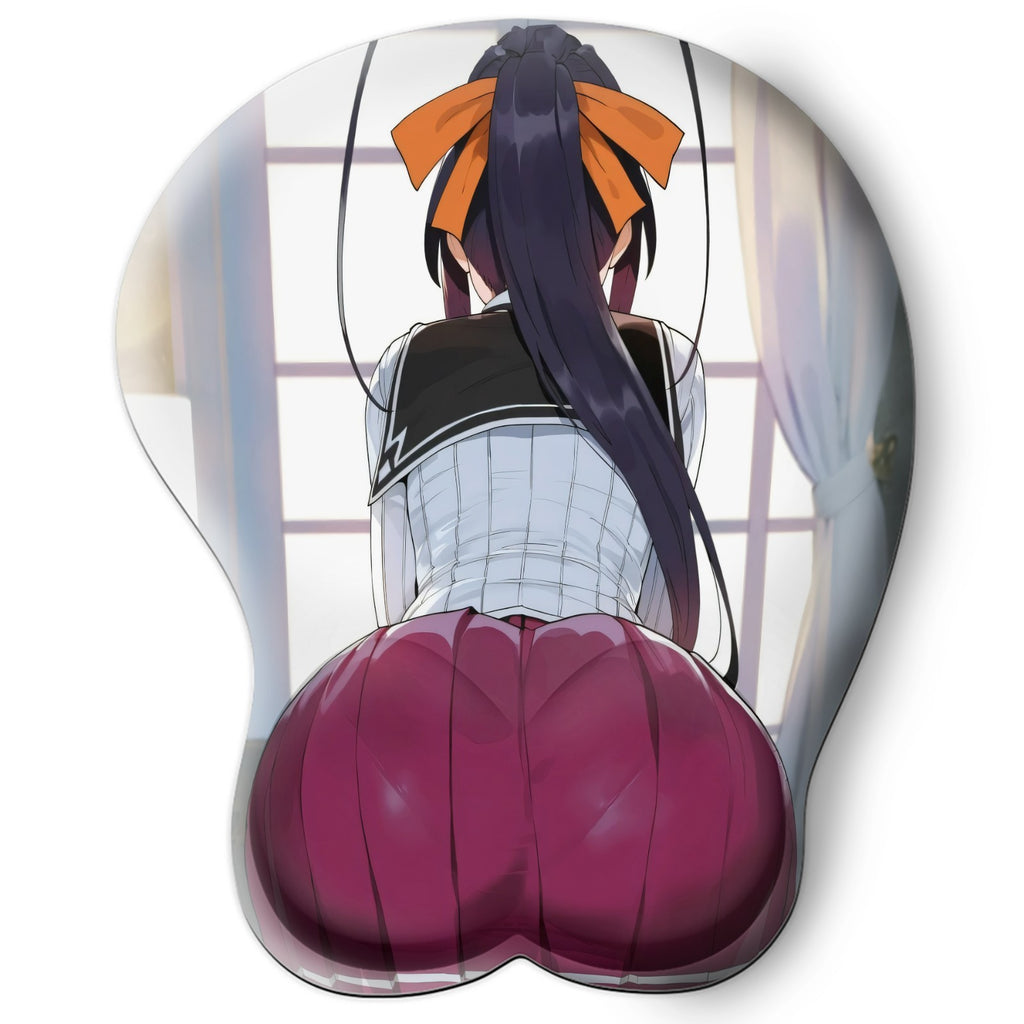 3D butt Anime Mouse Pad with Wrist Rest by High School DxD Akeno Himejima #02