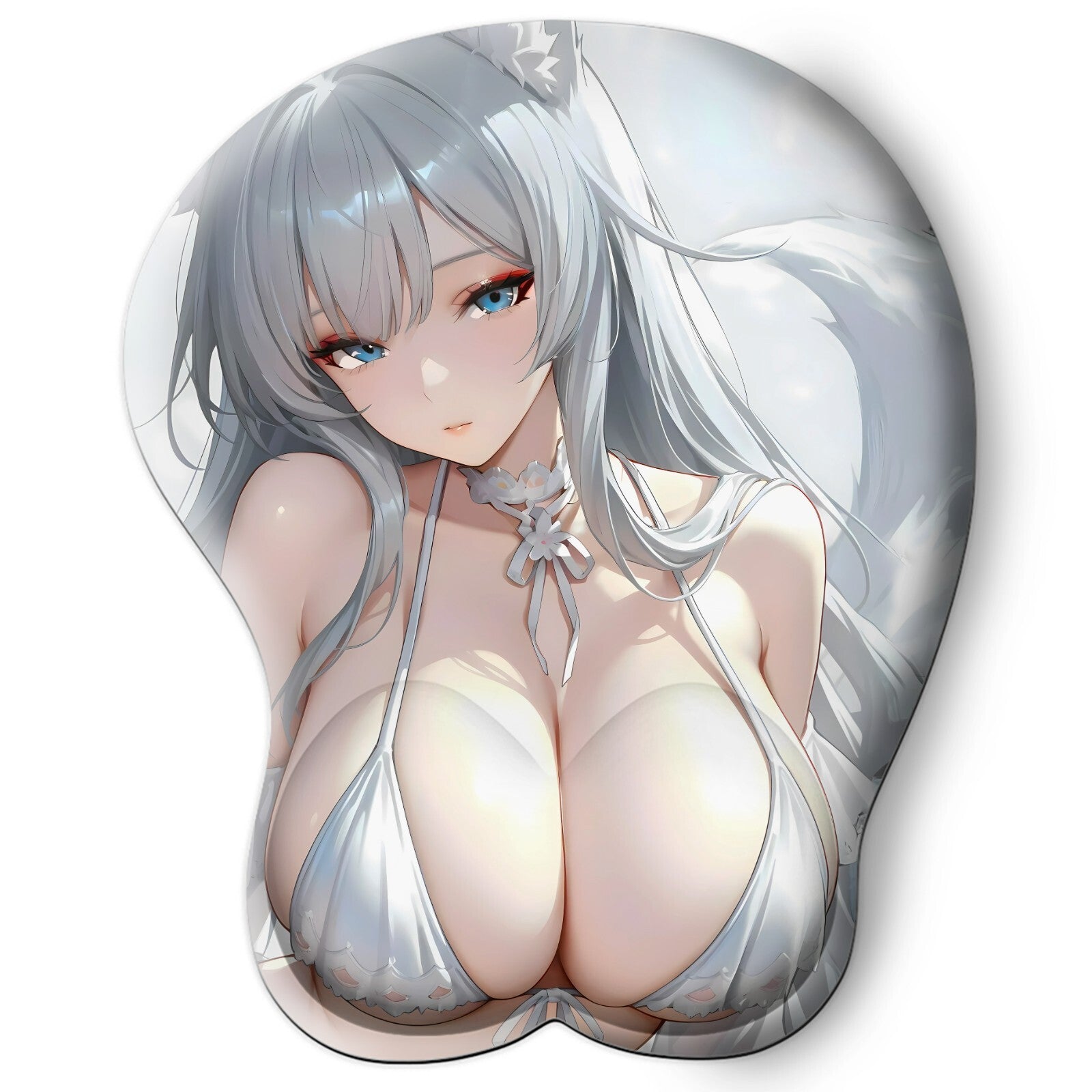 3D oppai Anime Mouse Pad with Wrist Rest by Azur Lane Shinano  #02